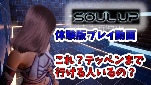 SOUL UP 体験版プレイ詳細、感想。